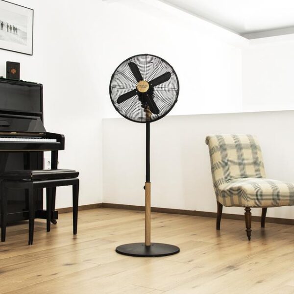 VENTILADOR PIE CECOTEC 08233 ENERGYSILENCE 600 WOODSTYLE 4 ASPAS 16'' - Imagen 9