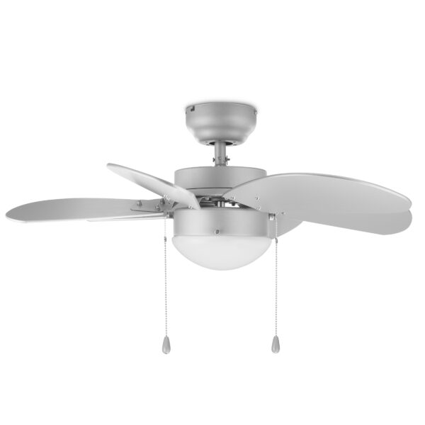 VENTILADOR TECHO TRISTAR VE-5810 76CM LUZ PLATEADO - Imagen 2