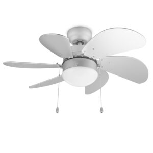 VENTILADOR TECHO TRISTAR VE-5810 76CM LUZ PLATEADO