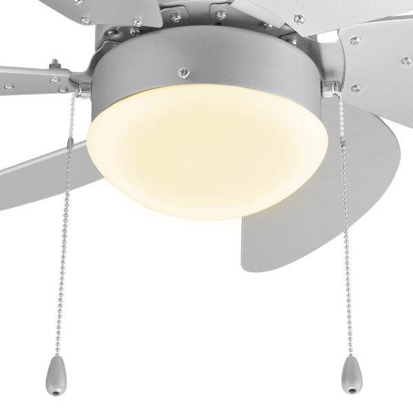 VENTILADOR TECHO TRISTAR VE-5810 76CM LUZ PLATEADO - Imagen 6