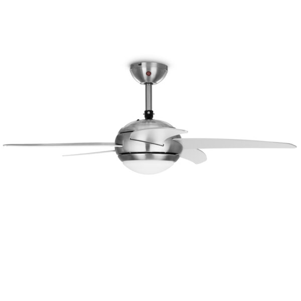 VENTILADOR TECHO TRISTAR VE-5815 112CM LUZ MANDO NIQUEL - Imagen 2