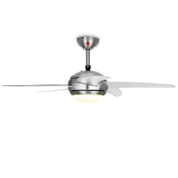 VENTILADOR TECHO TRISTAR VE-5815 112CM LUZ MANDO NIQUEL - Imagen 3