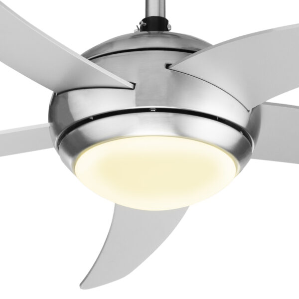 VENTILADOR TECHO TRISTAR VE-5815 112CM LUZ MANDO NIQUEL - Imagen 5