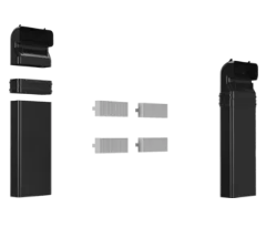 .AT.ACCESORIOS ENCIMERAS BOSCH HEZ9VDKE1 KIT SALIDA EXTERIOR