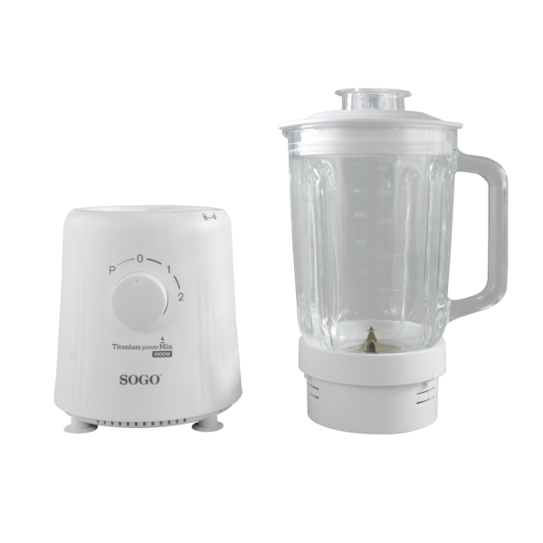 BATIDORA VASO SOGO BAT-SS-5575 TITANIUM POWER MIX 1,5L 1000W BCA - Imagen 3