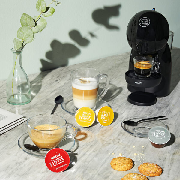 CAFETERA DOLCE GUSTO KRUPS KP1A3BCL PICCOLO XS NEGRA - Imagen 7