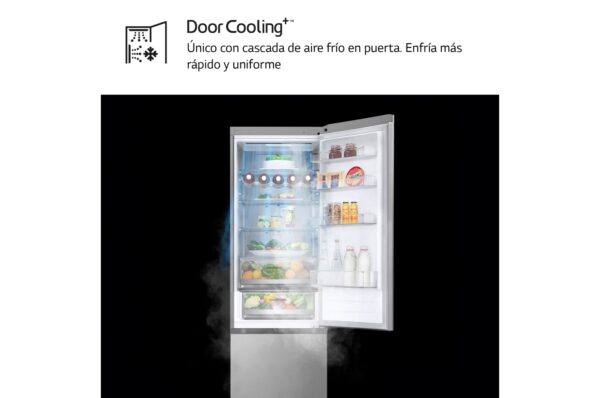COMBI LG GBV5250EPY 203X59,5 NF E 419L INVERTER WIFI INOX - Imagen 3