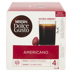 PAQUETE 16 CAPS.DOLCE GUSTO CAFE AMERICANO 12461555