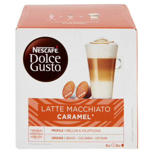 PAQUETE 16 CAPS.DOLCE GUSTO CARAMEL LATTE MACCHIAT 12422409