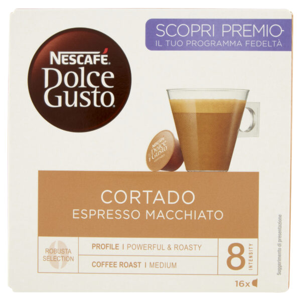 PAQUETE 16 CAPS.DOLCE GUSTO CORTADO 12168426 - Imagen 2