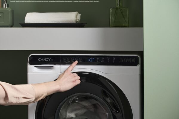 .AT.LAVADORA CANDY CW50-BP12307-S 5KG 1200RPM A INVERTER MINIAQUA - Imagen 12