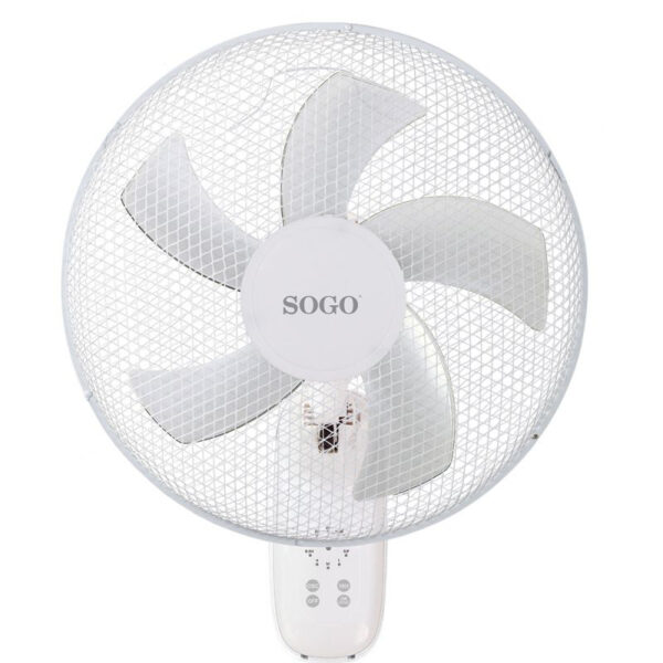 VENTILADOR PARED SOGO SS-21315 40CM OSC.45W C/MANDO
