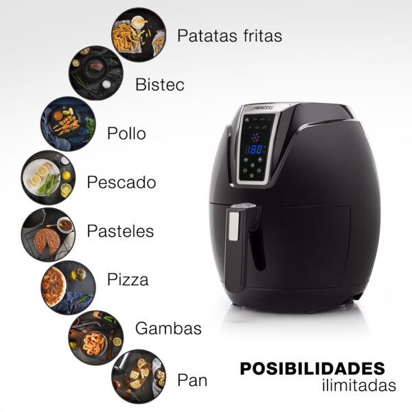 FREIDORA SIN ACEITE PRINCESS 182021 3,2 DISP. - Imagen 51