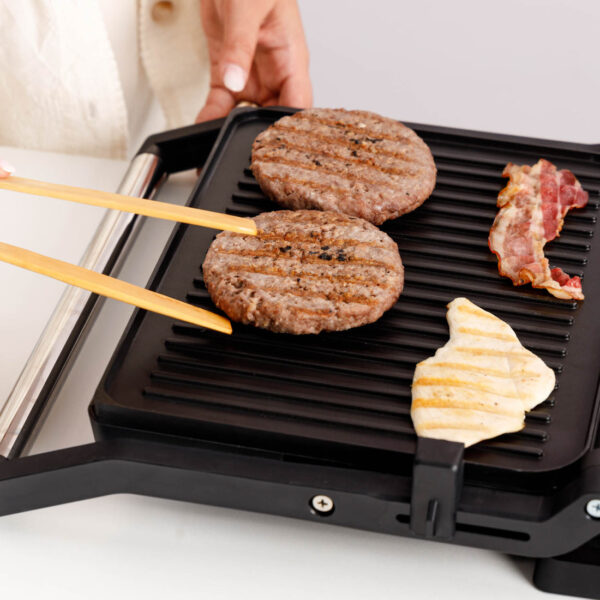 GRILL TAURUS GR2402X 968149000 BISTRO ESSENTIAL 2EN1 29X23 2600W - Imagen 4