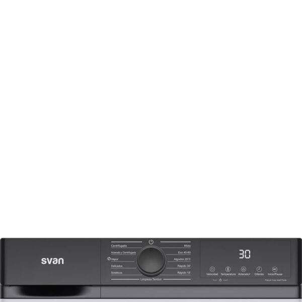LAVADORA SVAN SL8203AIDV 8KG 1200RPM A INVERTER - Imagen 2