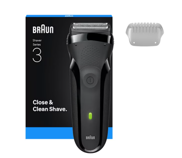 AFEITADORA BRAUN 300S BLK SERIE 3 BOX EURO - Imagen 2