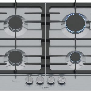 .AT.PLACA GAS BOSCH PCP6A5I90 4F FLAMESELECT 60CM INO