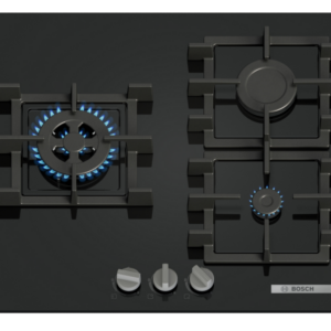 .AT.PLACA GAS BOSCH PNC6B6K40 3F C/WOK 60CM CRIST.NGO