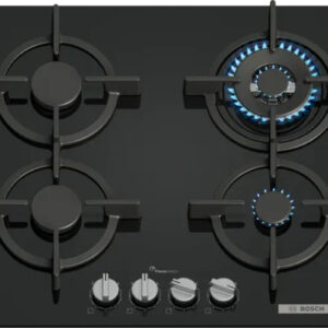 .AT.PLACA GAS BOSCH PPH6A6I10 4F C/WOK 60CM CRIST.NGO