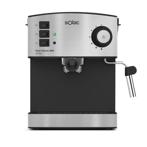 CAFETERA EXPRESS SOLAC S92020200 CE4483 TASTE CLASSIC M80 20BAR INOX - Imagen 2