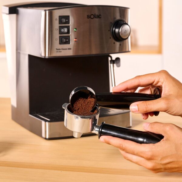 CAFETERA EXPRESS SOLAC S92020200 CE4483 TASTE CLASSIC M80 20BAR INOX - Imagen 3