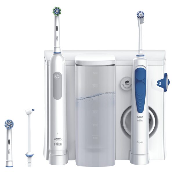 IRRIGADOR DENTAL ORAL B OXYJET + CEPILLO PRO 1 BLANCO - Imagen 3