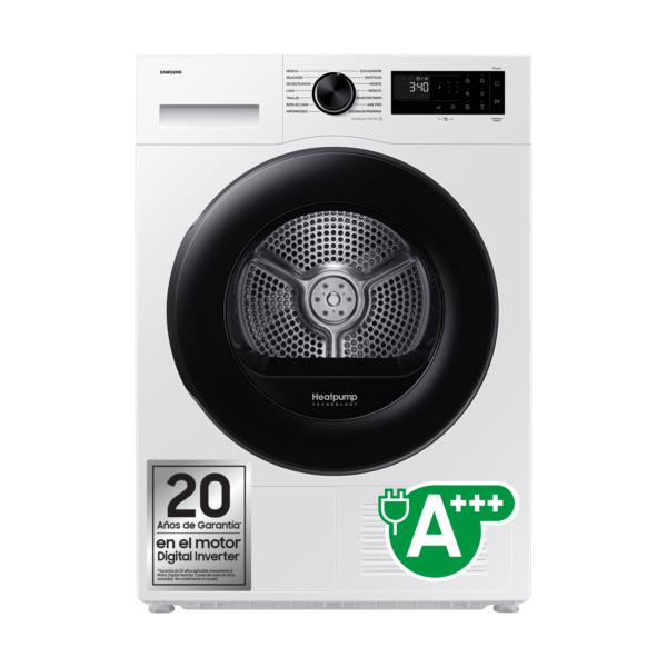 SECADORA BOMBA CALOR SAMSUNG DV90DG52A0AEEC 9K C WIFI BCO