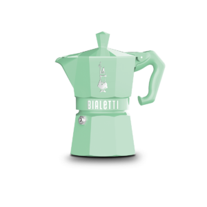 CAFETERA ITALIANA BIALETTI 0009058 MOKA EXCLUSIVE VERDE 6T VITRO