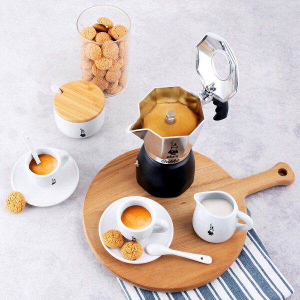 CAFETERA ITALIANA BIALETTI BRIKKA VITRO HACE CREMA - Imagen 3