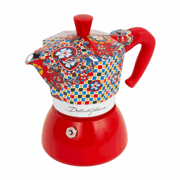 CAFETERA ITALIANA BIALETTI MOKA D&G CARRETO INDUCCION - Imagen 2