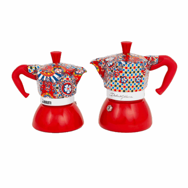 CAFETERA ITALIANA BIALETTI MOKA D&G CARRETO INDUCCION - Imagen 4
