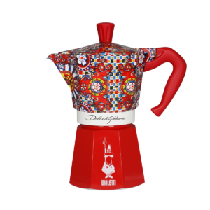 CAFETERA ITALIANA BIALETTI MOKA D&G CARRETO VITRO