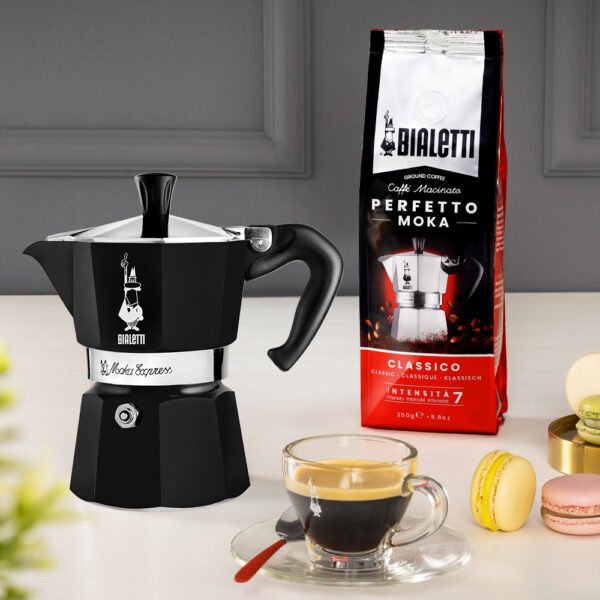 CAFETERA ITALIANA BIALETTI MOKA EXPRESS VITRO COLOR - Imagen 3