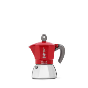 CAFETERA ITALIANA BIALETTI NEW MOKA INDUCCION ROJA