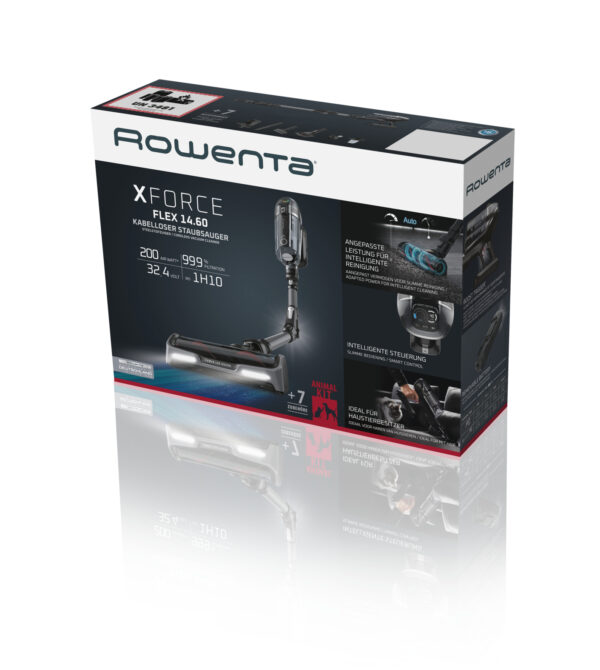 ESCOBA ROWENTA RH99A9 X-FORCE FLEX 32,4V AUT.70MIN ANIMAL CARE 200W - Imagen 16